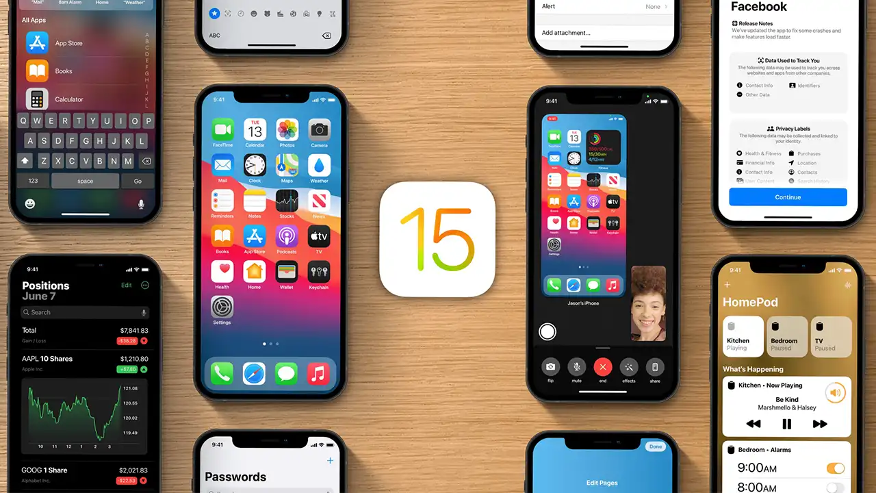iOS 15'in Duvar Kağıtları Yayınlandı! (İndir) 