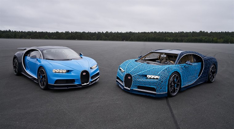 LEGO’dan Gerçek Bugatti Chiron Yapıldı 