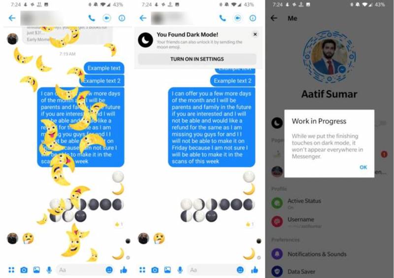 Facebook Messenger Dark Mode (Karanlık Mod) Nasıl Geçilir? 