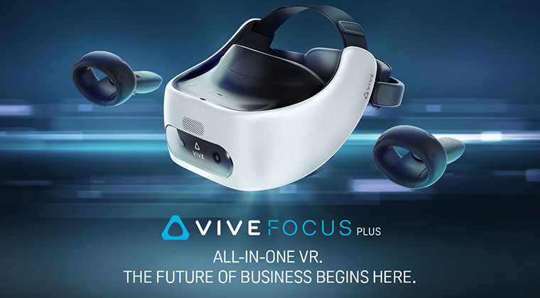 HTC VIVE’dan Ticari Kullanıma Özel Bağımsız VR Başlığı: VIVE Focus Plus 