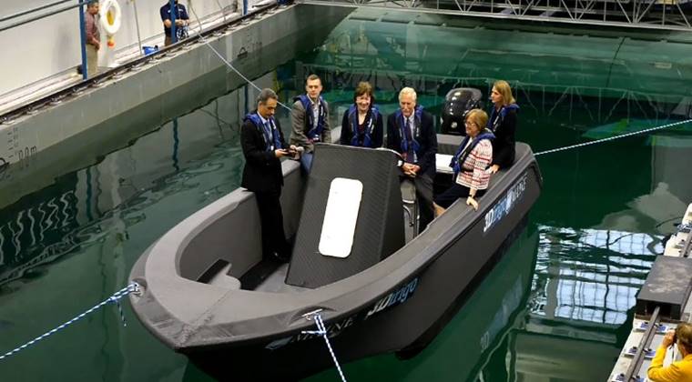 Dünyada İlk: 3D Yazıcı İle Bir Tekne Üretildi! 