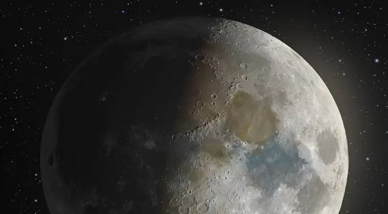 100 Bin Fotoğraftan Oluşan En Net Ay Fotoğrafı 