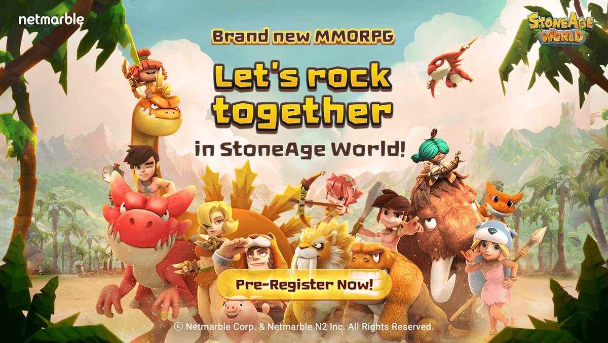 StoneAge World MMORPG İçin Ön Kayıtlar Açıldı! 