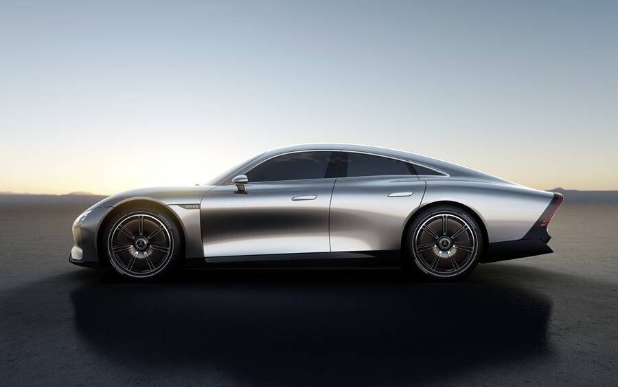 Mercedes'ten Yeni Elektrikli Otomobil: VISION EQXX 