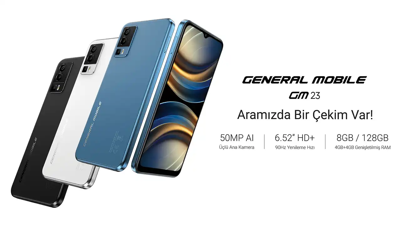 General Mobile'ın Yeni Modeli: GM 23 Tanıtıldı! 