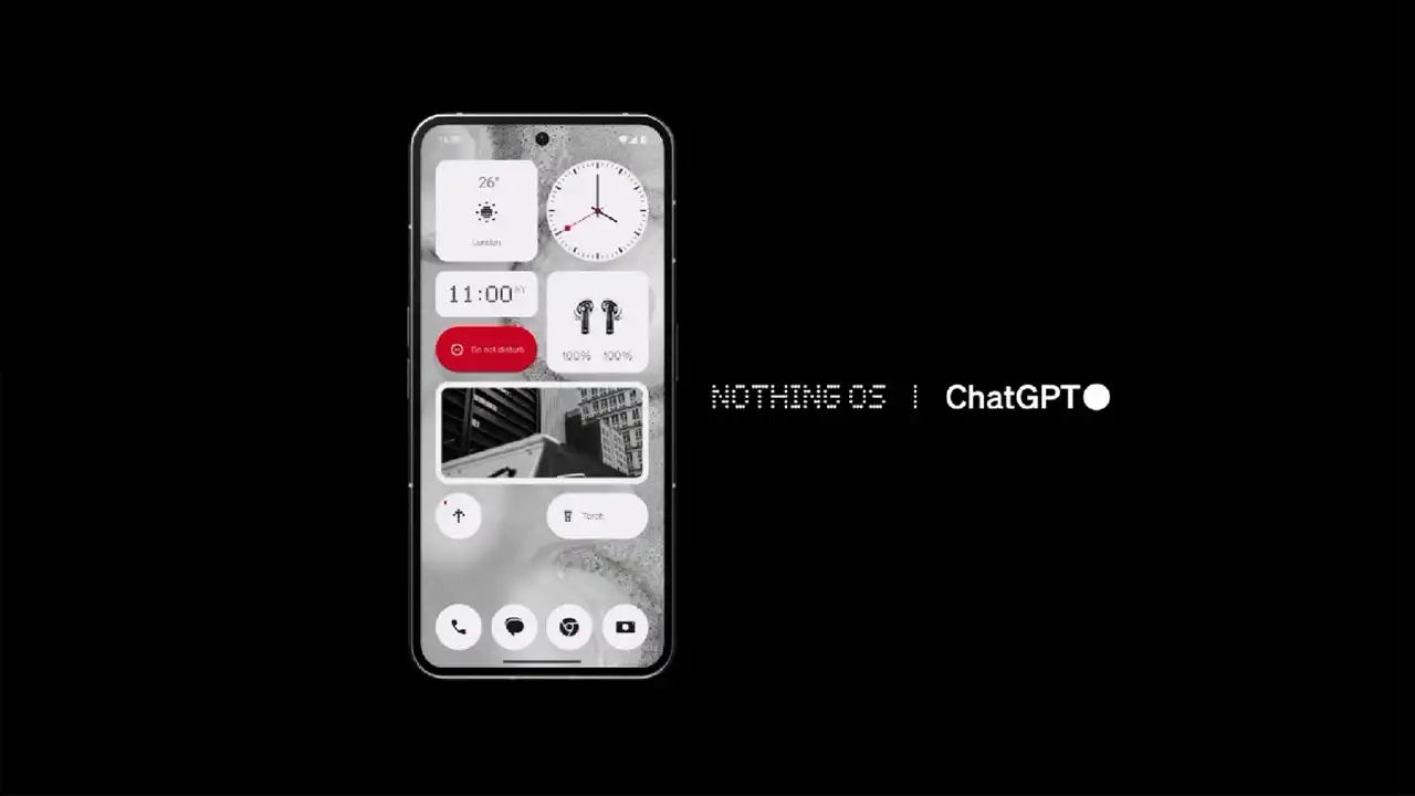 Nothing, Ekosistemine ChatGPT’yi Entegre Etti  Nothing, Ekosistemine ChatGPT’yi Entegre Etti
