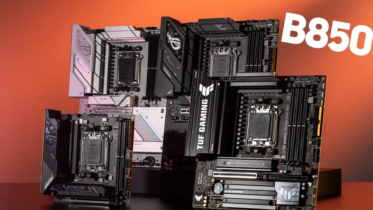 ASUS, Yeni AMD X870E, B850 ve B840 Anakartlarını Tanıttı  ASUS, Yeni AMD X870E, B850 ve B840 Anakartlarını Tanıttı