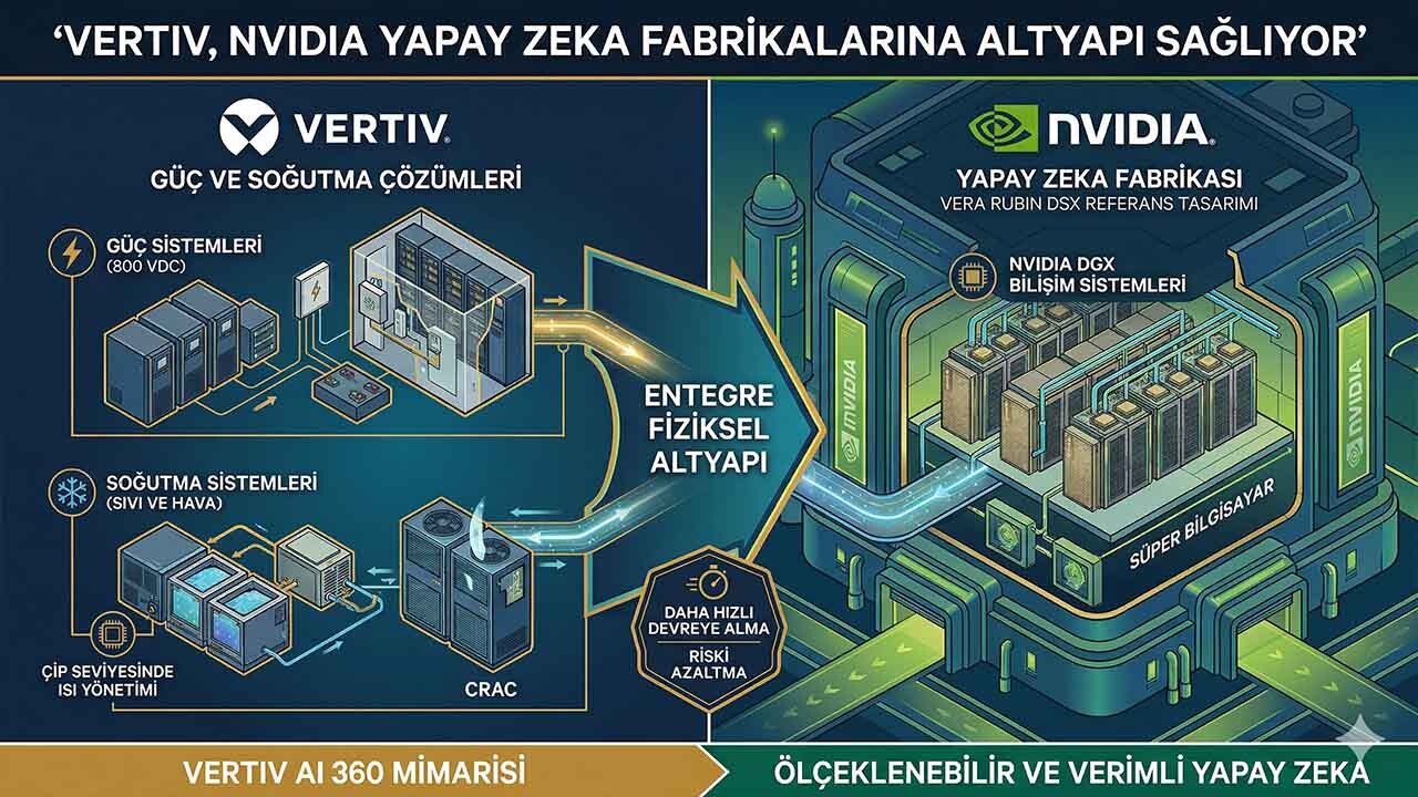 Vertiv, NVIDIA Yapay Zeka Fabrikalarına Altyapı Sağlıyor 7 Vertiv, NVIDIA Yapay Zeka Fabrikalarına Altyapı Sağlıyor