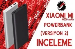 Xiaomi Mi 10000 mAh Powerbank (Versiyon 2) İnceleme 
