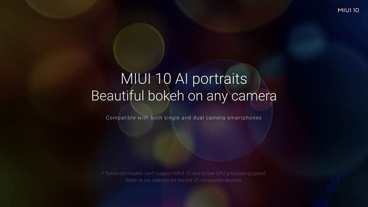 MIUI 10 ile Portre Moduna Sahip Olacak Xiaomi Modelleri  