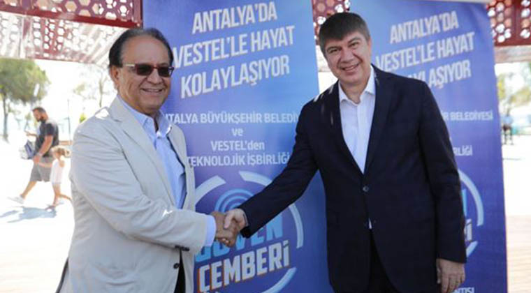 Antalya Büyükşehir Belediyesi ve Vestel’den Teknolojik İş Birliği 