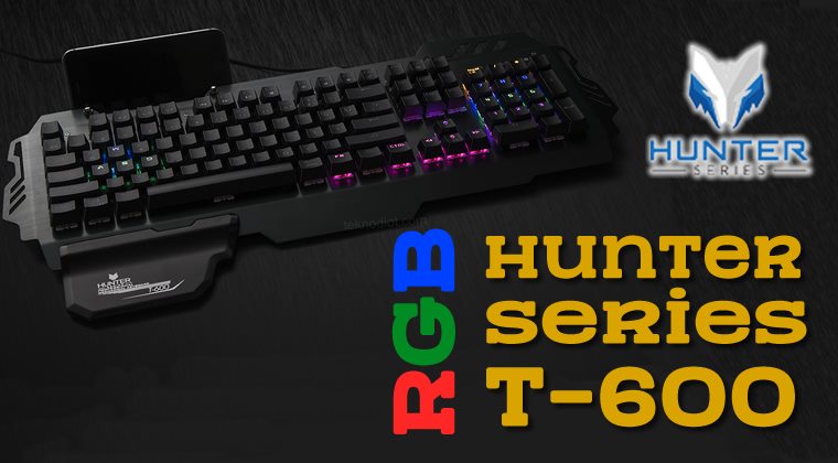Suya Dayanıklı RGB Mekanik Oyuncu Klavyesi: Hunter Series T-600 