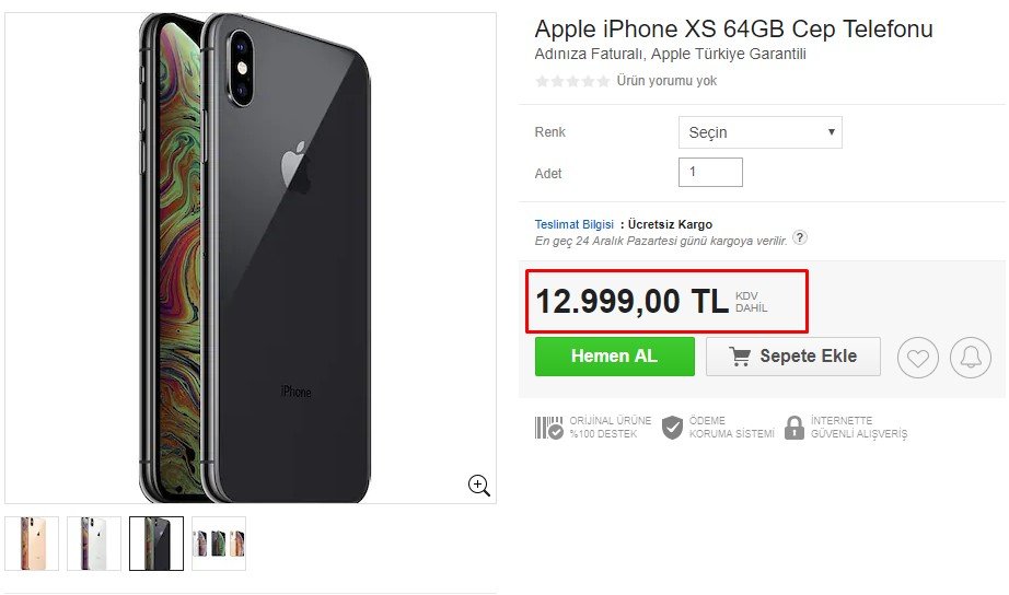 iPhone Xs ve iPhone Xs Max Türkiye'de Satışa Sunuldu (Fiyatlar Ne Durumda?)  