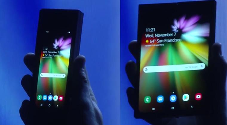 Samsung'un Katlanabilir Telefonu Sızdırıldı 