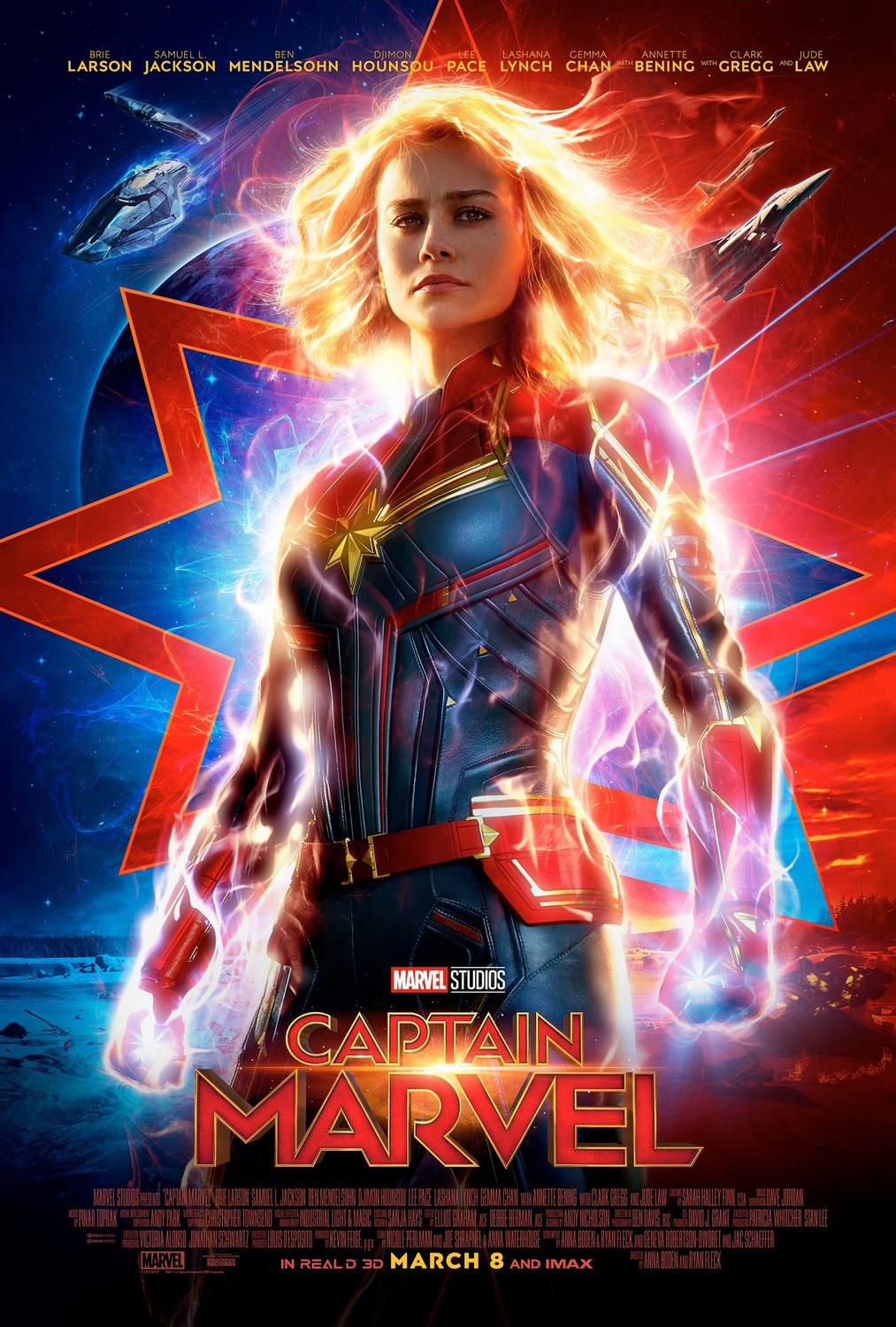 Merakla Beklenen Captain Marvel Filminin Posteri Yayınlandı 