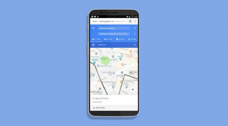 Google Haritalar’a Google Asistan Güncellemesi 