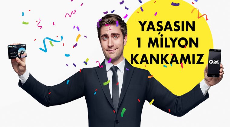 Turkcell Paycell Kart 1 Milyon Kullanıcıya Ulaştı 
