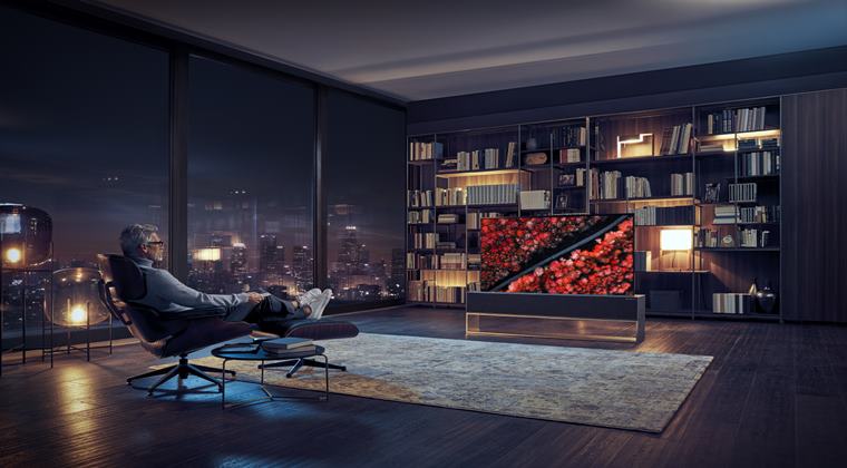 LG'den Dünyanın İlk Kıvrılabilen OLED TV'si  