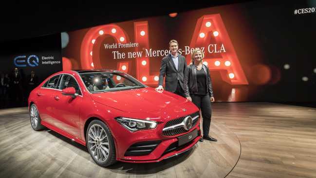 Mercedes-Benz Yeni Yıla CLA Modelini Tanıtarak Girdi 