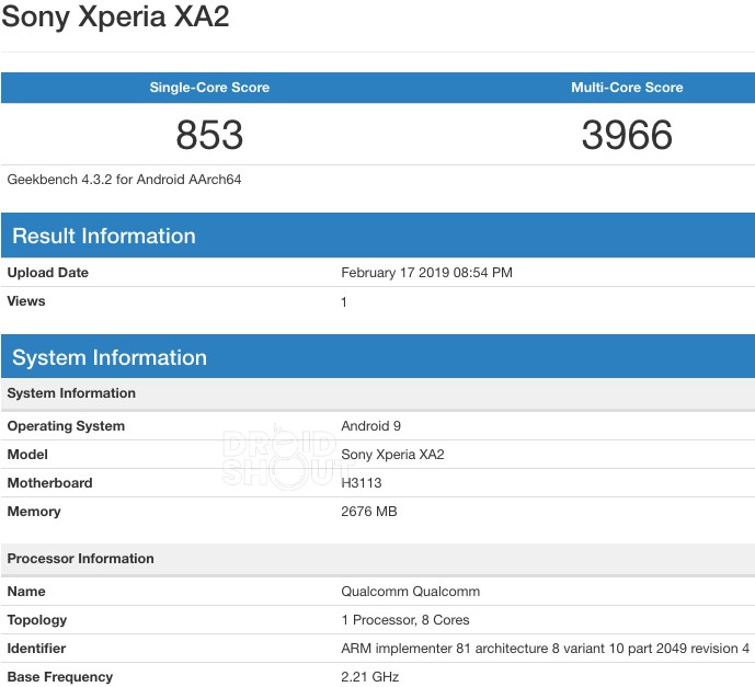 Sony Xperia XA2 İçin Android Pie Güncellemesi Yolda  