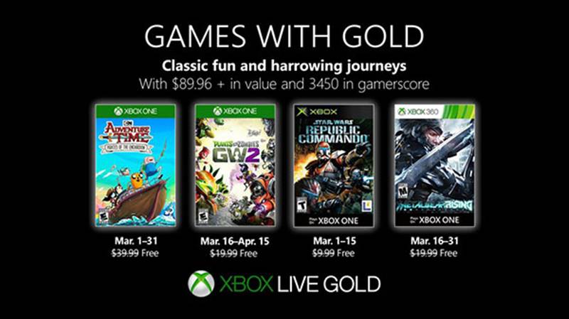 Xbox Live Gold Mart 2019 Ücretsiz Oyunları Belli Oldu 