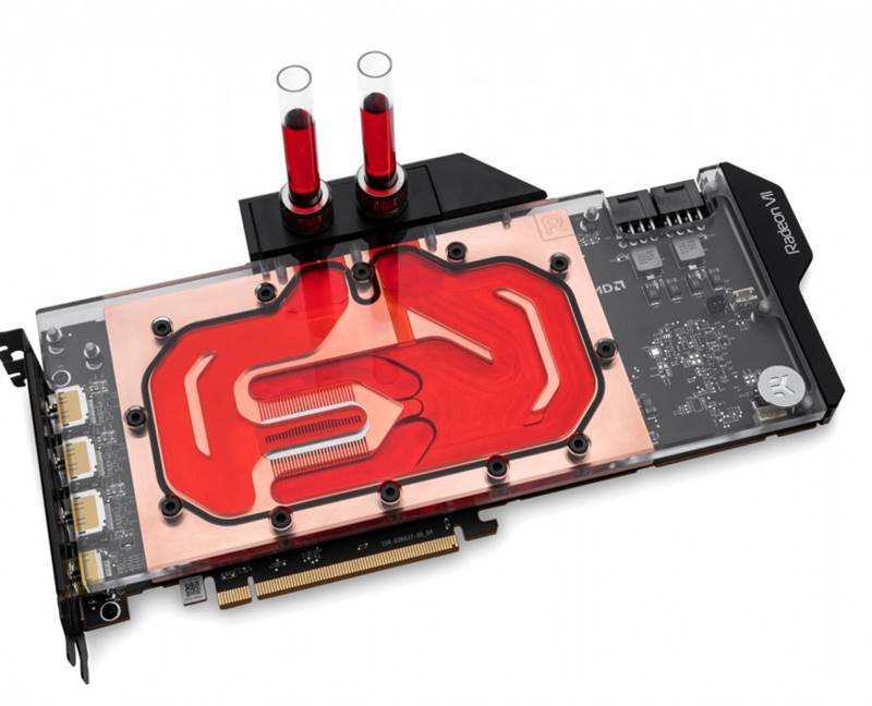 EKWB, AMD Radeon VII için EK-Vector Serisi Su Bloklarını Piyasaya Sürüyor 