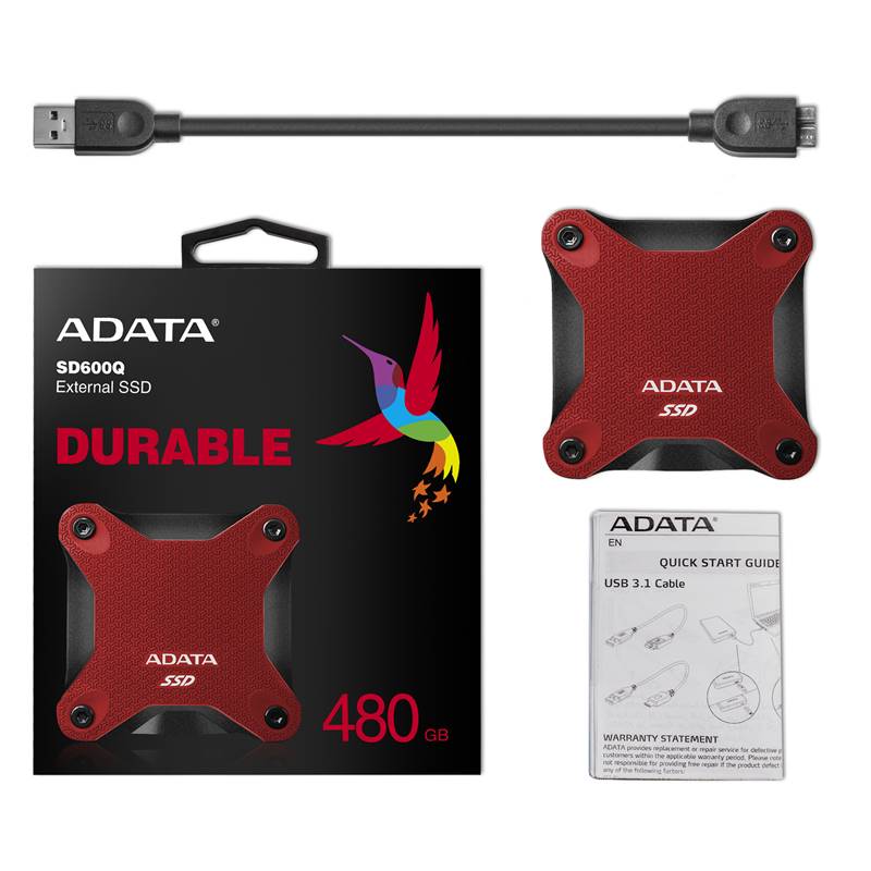 ADATA’nın Yeni Taşınabilir SSD Modeli SD600Q Duyuruldu  