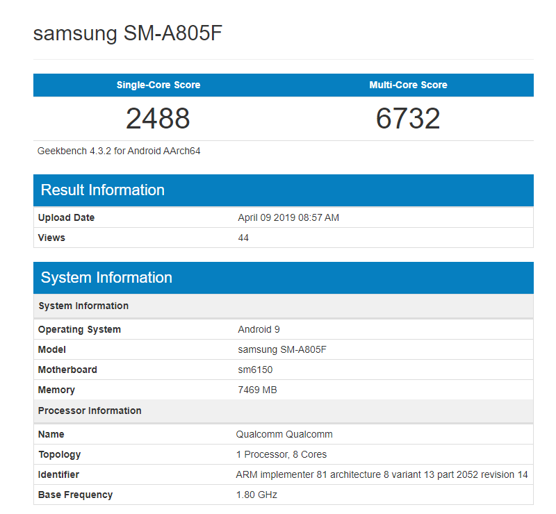 Samsung Galaxy A80 Teknik Özellikleri ve Tanıtım Tarihi Belli Oldu  