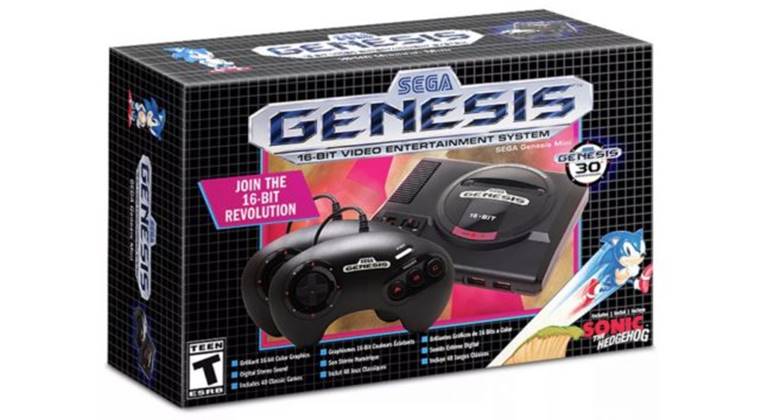 Sega Genesis Mini Retro Konsol 19 Eylül'de Geliyor 