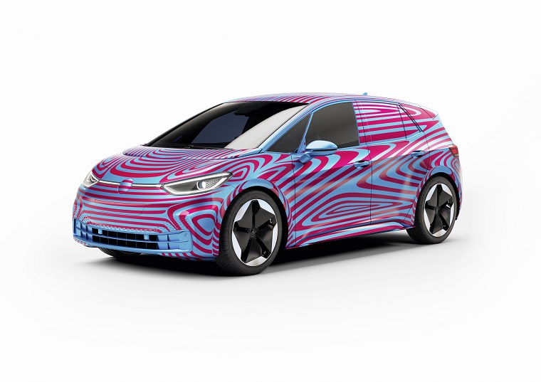 Sıradışı Tasarımlı Volkswagen Elektrikli Otomobil: ID.3 