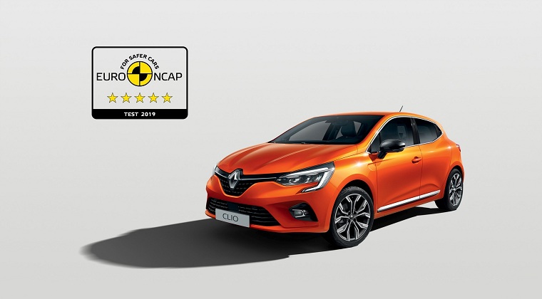 Yeni Renault Clio Euro NCAP’ten Beş Yıldız Elde Etti 