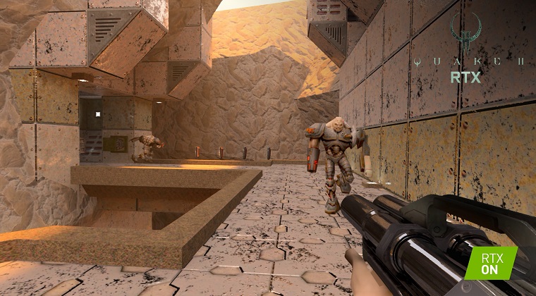 NVIDIA Quake II’yi Işın İzlemeli Çarpıcı Grafiklerle Yeniden Tasarladı 