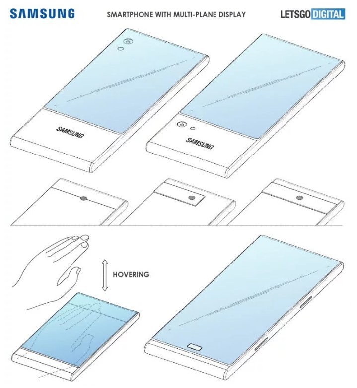 Samsung'dan Yeni Telefon Patenti: Sargı Ekranlı Telefon  