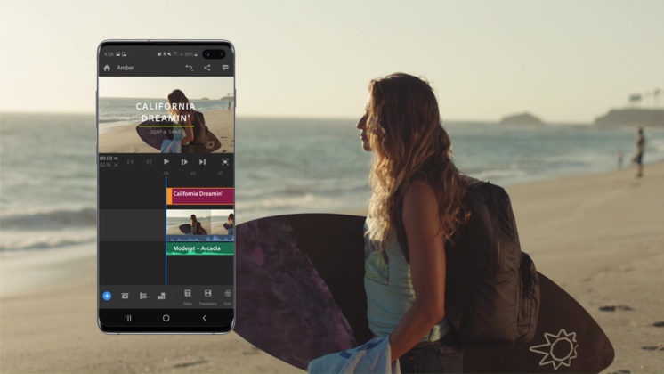 Adobe Premiere Rush for Galaxy, Kullanıcıların Hizmetine Sunuldu  