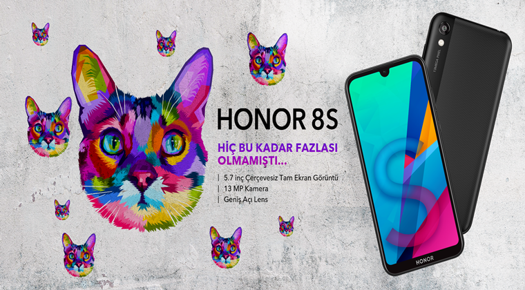 Honor 8S Türkiye’de Ön Siparişe Açıldı!  