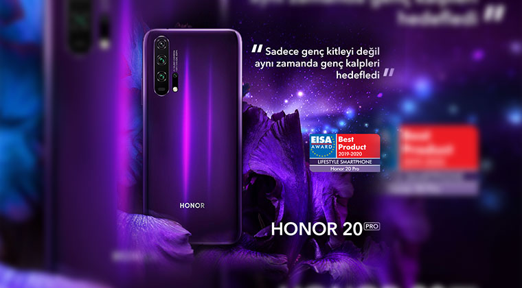 Honor 20 Pro Yılın Lifestyle Akıllı Telefonu Seçildi 