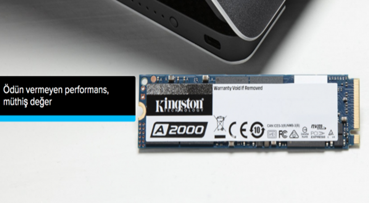 Kingston, Ultra Yüksek Performanslı SSD Modelini Duyurdu 