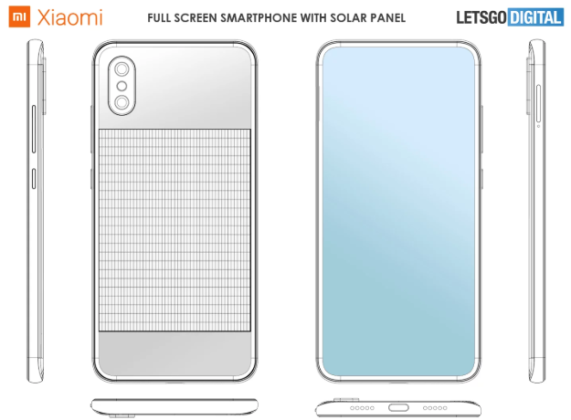 Xiaomi Güneş Panelli Akıllı Telefon Patentini Aldı!  