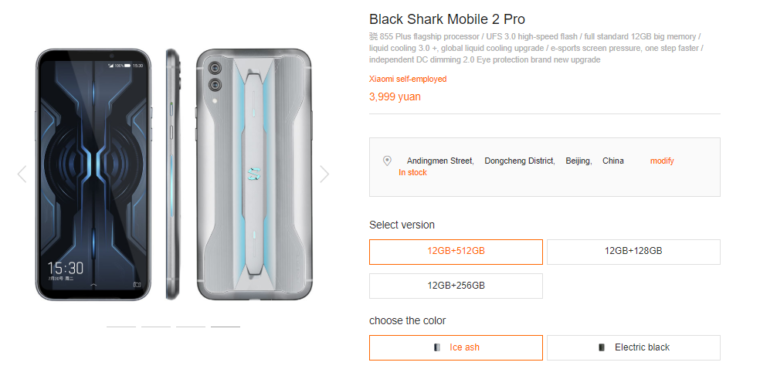 512 GB Depolama Alanı ile Xiaomi Black Shark 2 Pro Satışa Çıktı!  