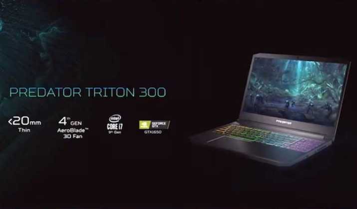 Acer, Yeni Predator Triton Oyun Dizüstü Bilgisayarını Duyurdu  