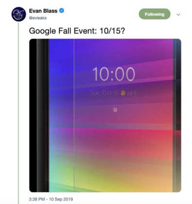 Google Pixel 4’in Lansman Tarihi Sızdı!  