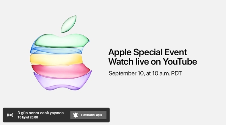 Apple Yeni Lansmanı YouTube'da Yayınlanacak! 