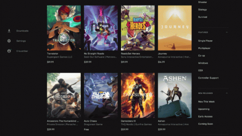 Epic Games Store'a Yeni Bir Vitrin Geliyor!  