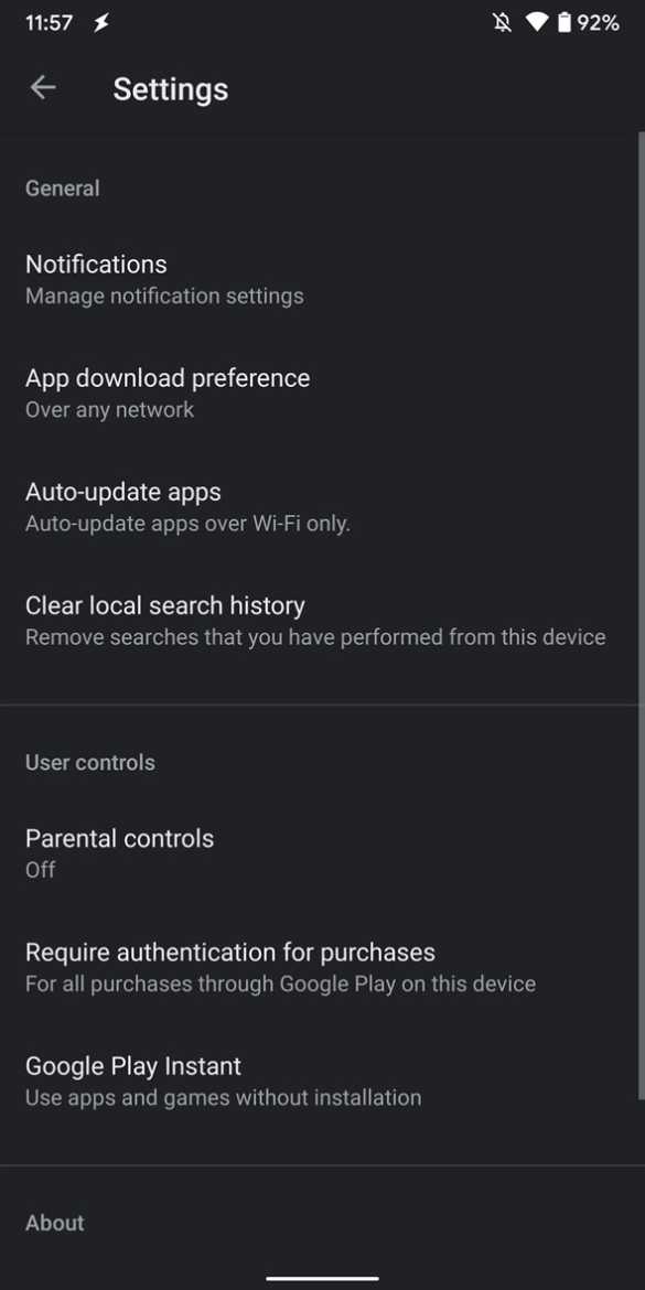 Google Play Store İlk Defa Karanlık Mod İle Gözüktü!