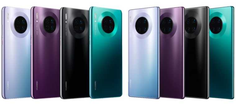 Huawei Mate 30 Pro Çalışır Halde Görüntülendi (Renk Seçenekleri Ortaya Çıktı) 