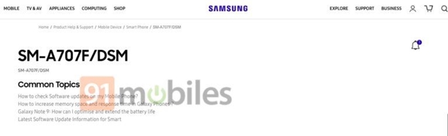 Samsung Galaxy A70s Özellikleri Hakkında Yeni Bilgiler! 