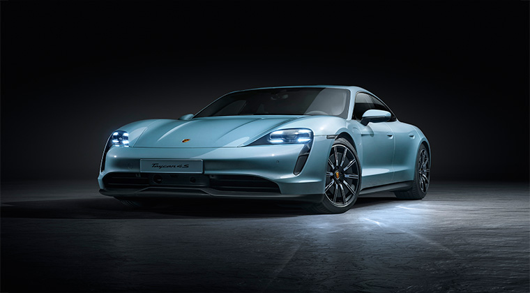Porsche'nin Yeni Elektirikli Arabası Taycan 4 S 