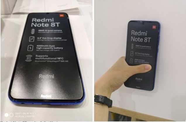 Redmi Note 8T Ortaya Çıktı 