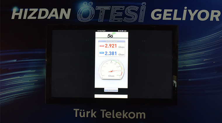Türk Telekom'dan 5G Rekoru 