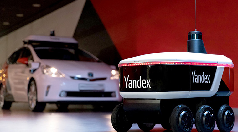 Yandex.Rover Deneme Sürüşünde 